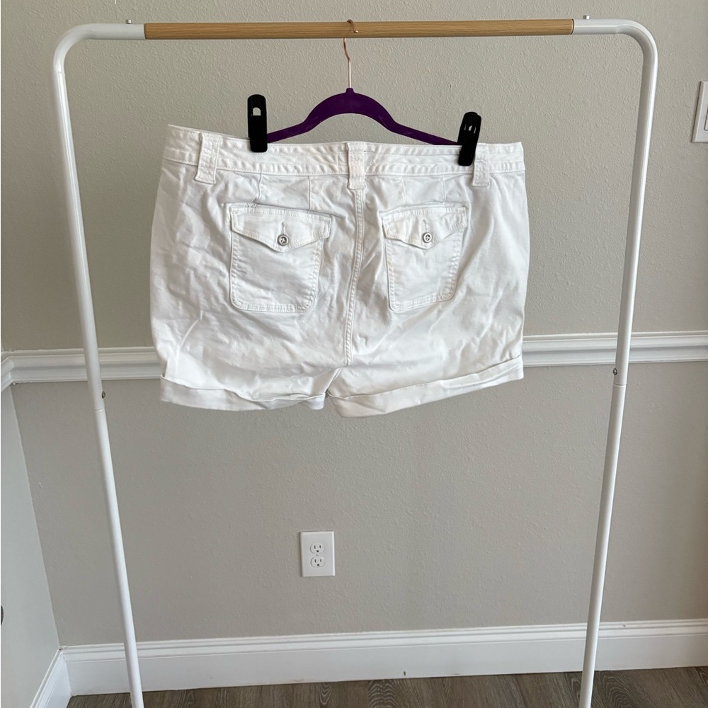 Torrid Size 20 Women's White Military Shorts - Picture 4 of 5